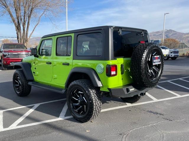 used 2021 Jeep Wrangler Unlimited car, priced at $32,900