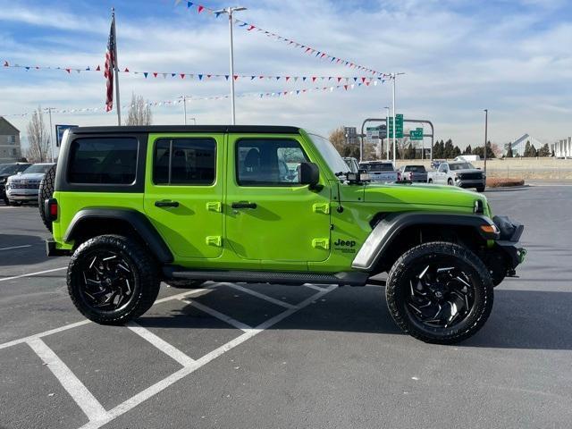 used 2021 Jeep Wrangler Unlimited car, priced at $32,900