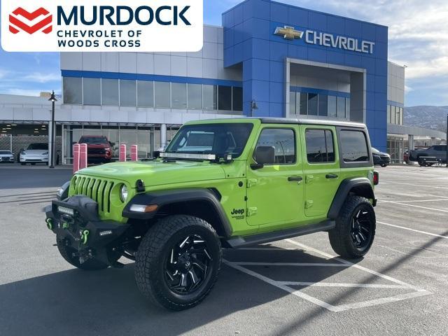 used 2021 Jeep Wrangler Unlimited car, priced at $32,900