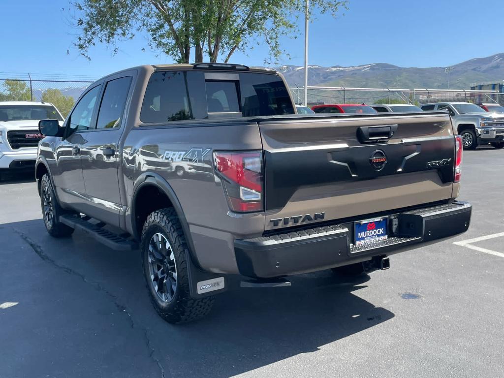 used 2021 Nissan Titan car, priced at $38,614