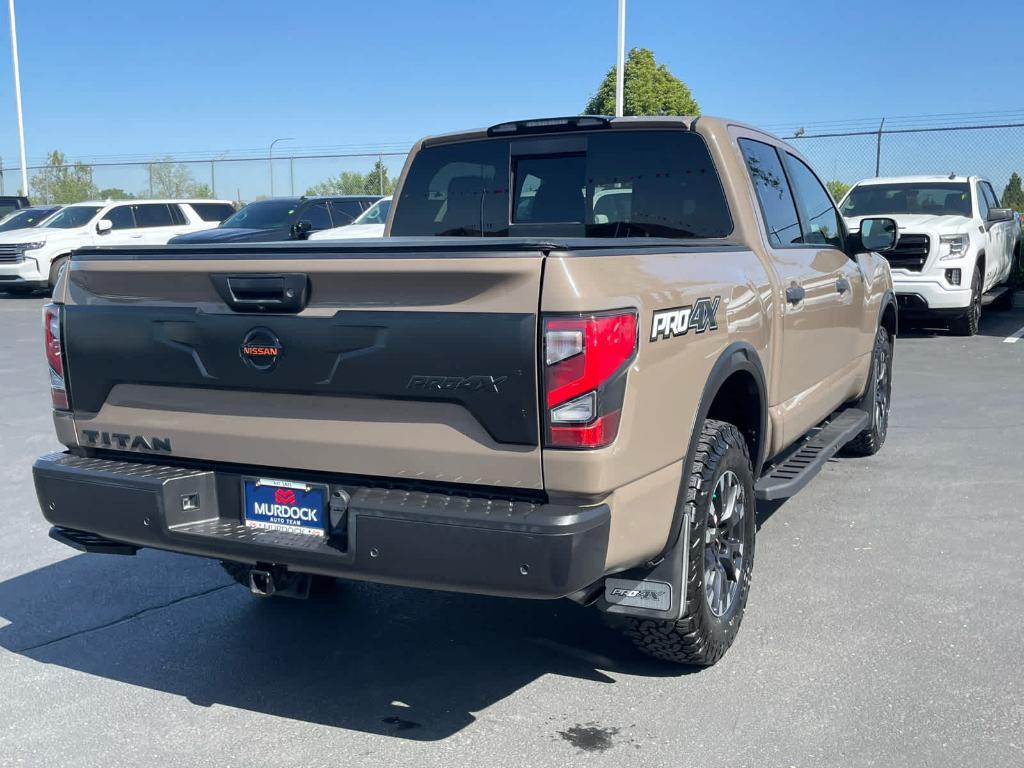 used 2021 Nissan Titan car, priced at $38,614
