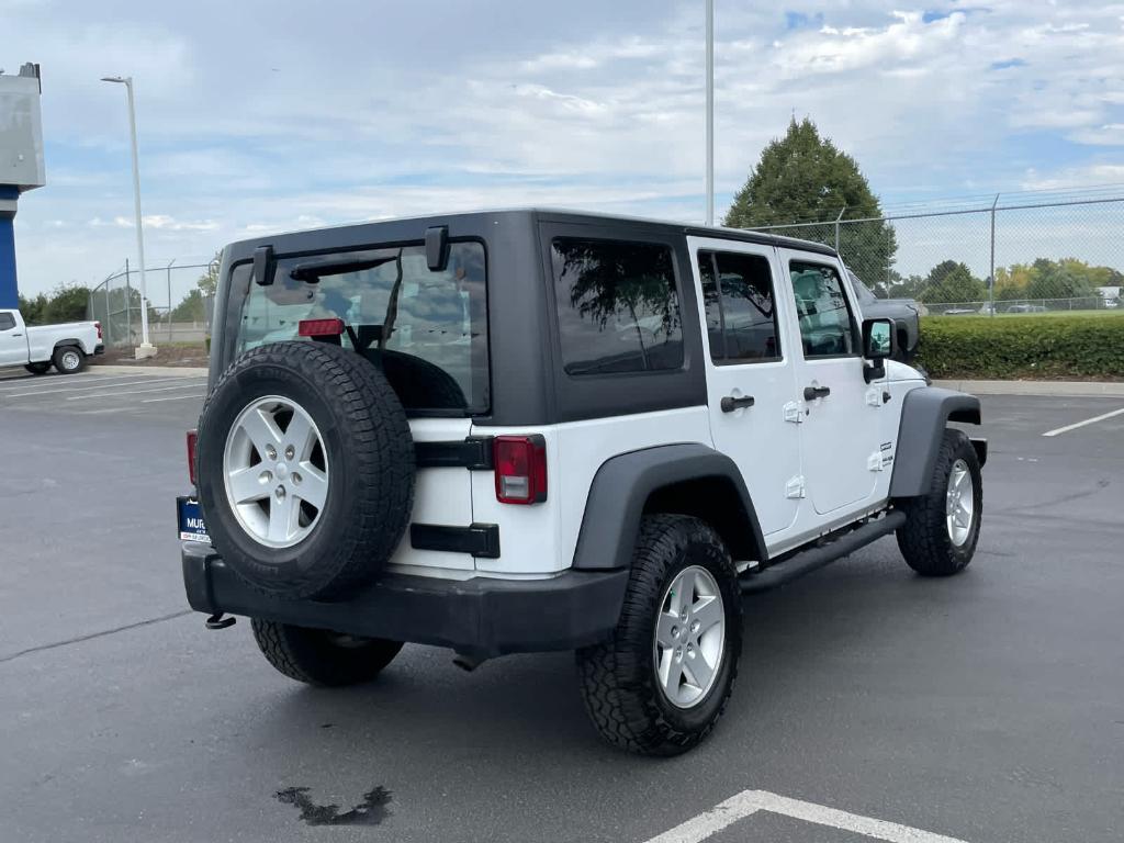 used 2018 Jeep Wrangler JK Unlimited car, priced at $21,737