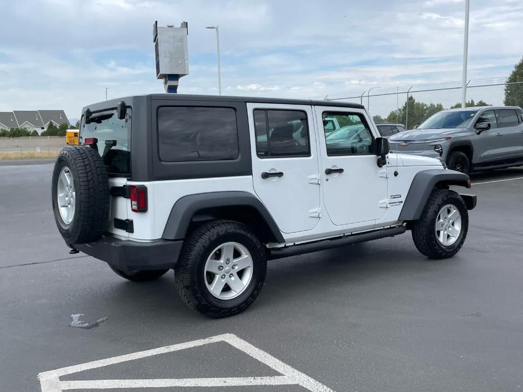 used 2018 Jeep Wrangler JK Unlimited car, priced at $21,737