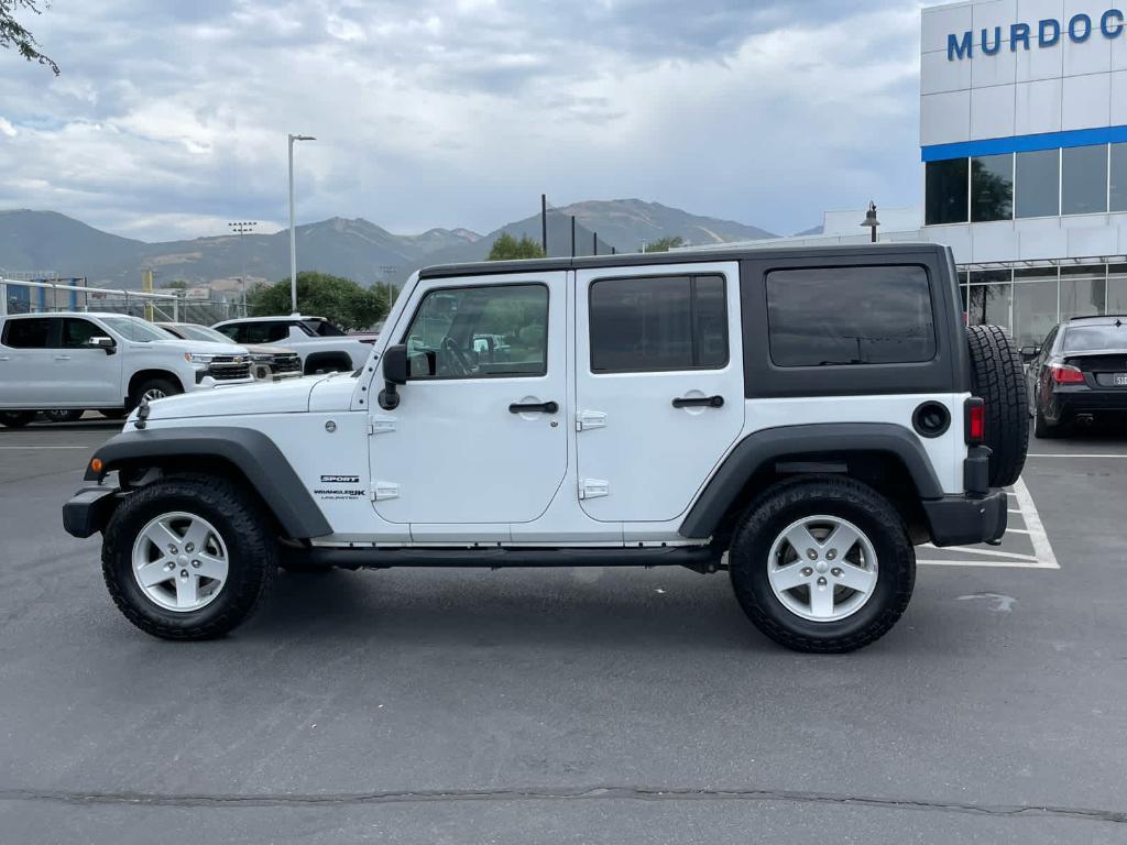 used 2018 Jeep Wrangler JK Unlimited car, priced at $21,737
