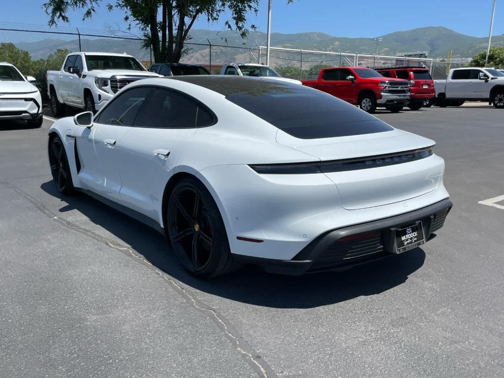 used 2021 Porsche Taycan car, priced at $59,900