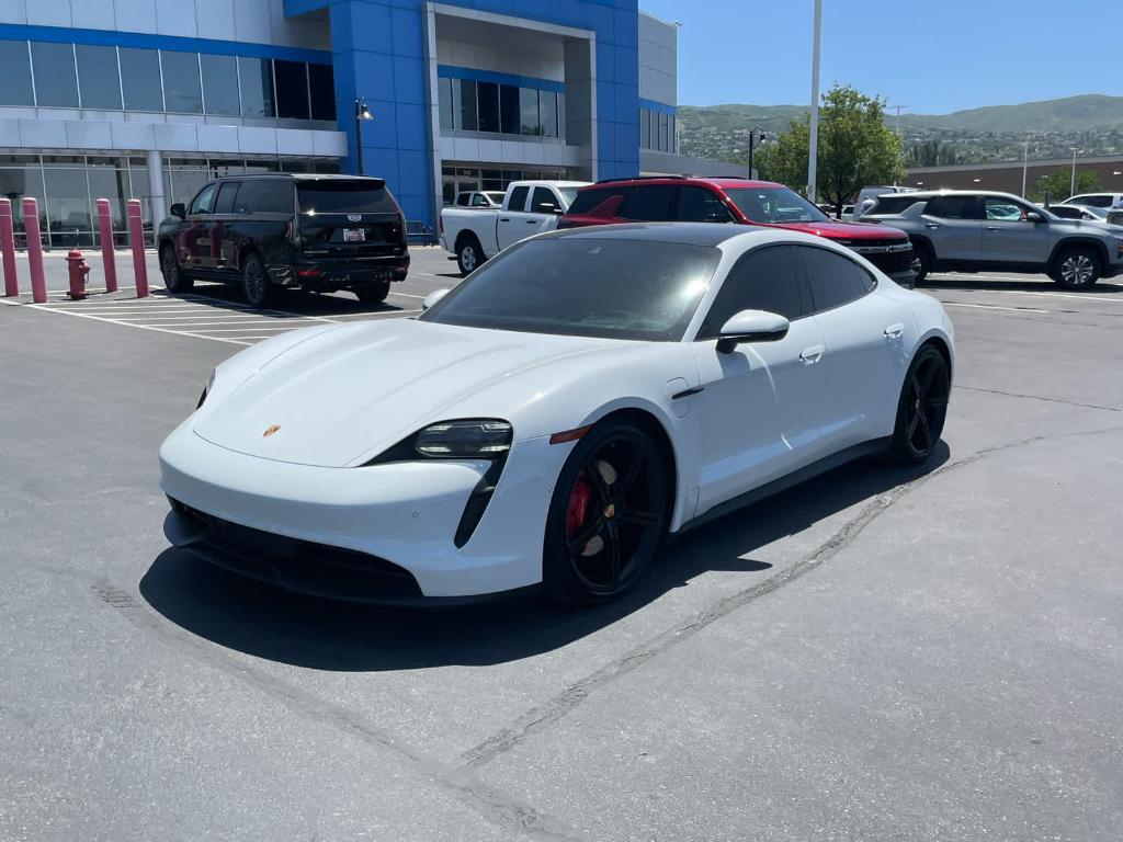 used 2021 Porsche Taycan car, priced at $59,900