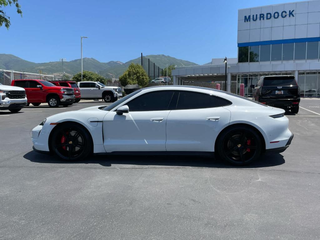 used 2021 Porsche Taycan car, priced at $59,900