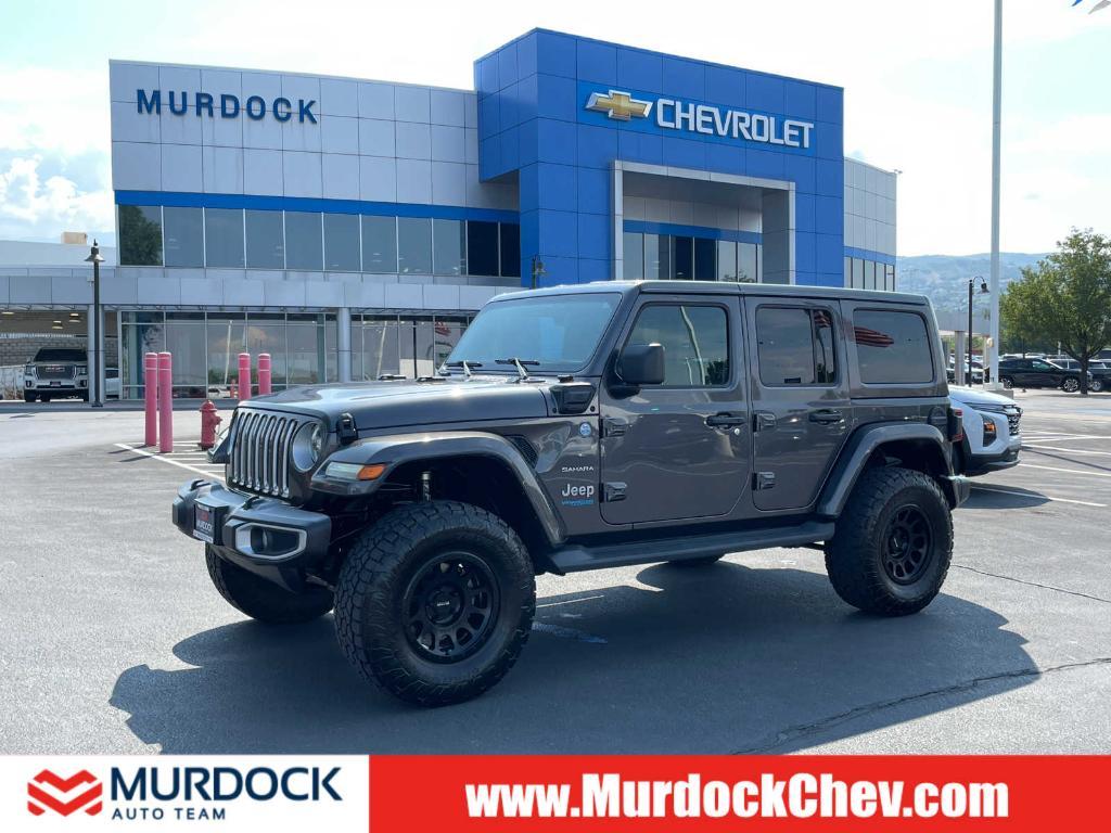used 2021 Jeep Wrangler Unlimited 4xe car, priced at $30,000