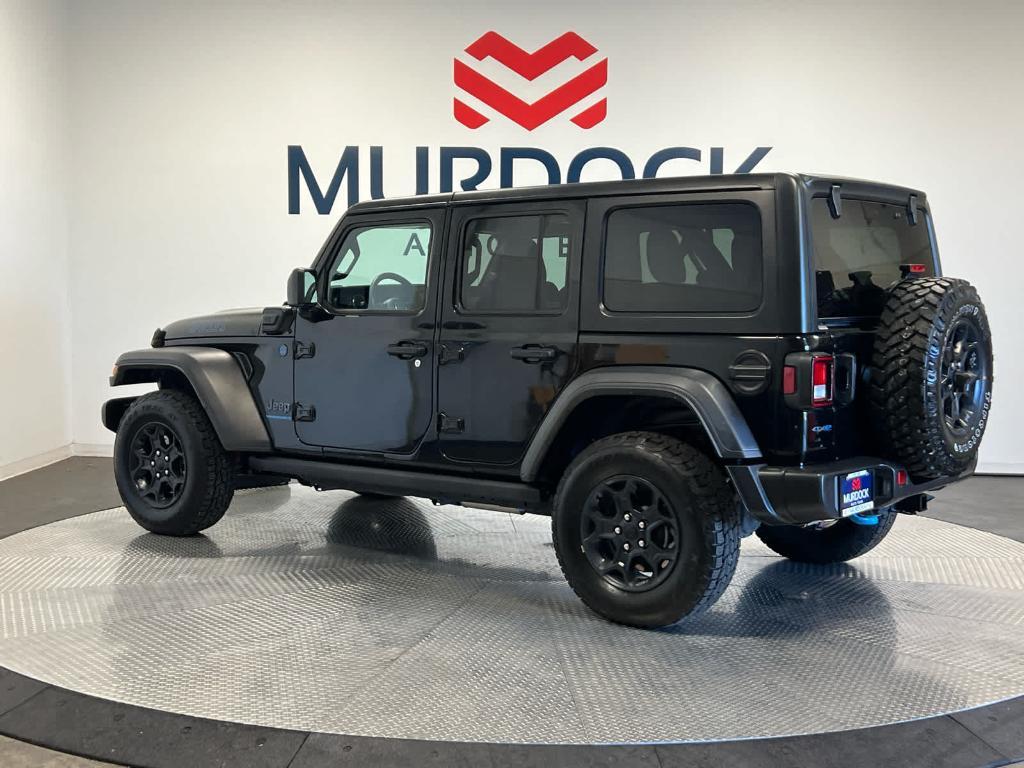 used 2023 Jeep Wrangler 4xe car, priced at $28,900