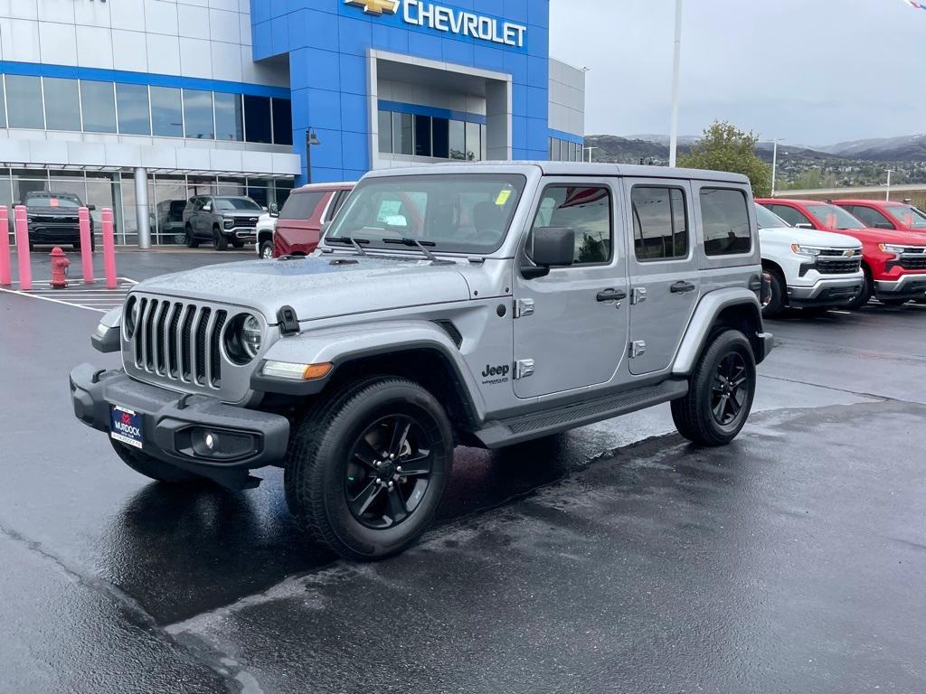 used 2020 Jeep Wrangler Unlimited car, priced at $30,800