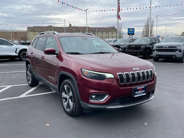 used 2019 Jeep Cherokee car, priced at $17,900