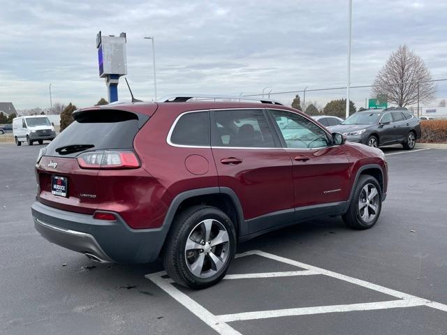 used 2019 Jeep Cherokee car, priced at $17,900