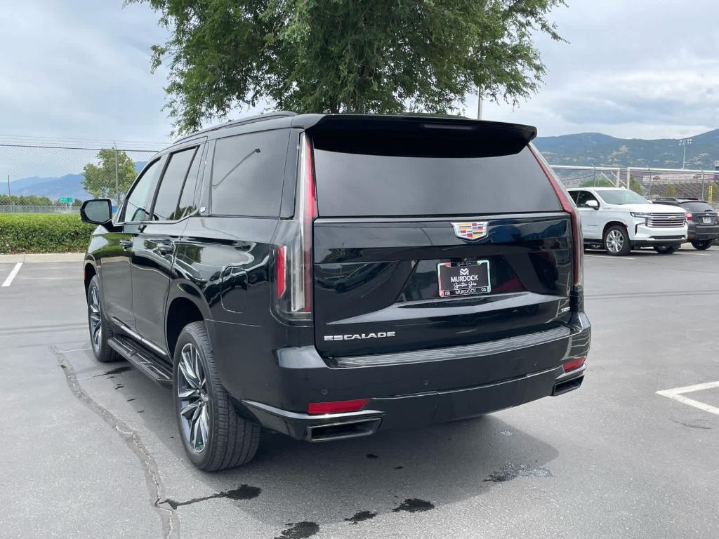 used 2023 Cadillac Escalade car, priced at $76,200