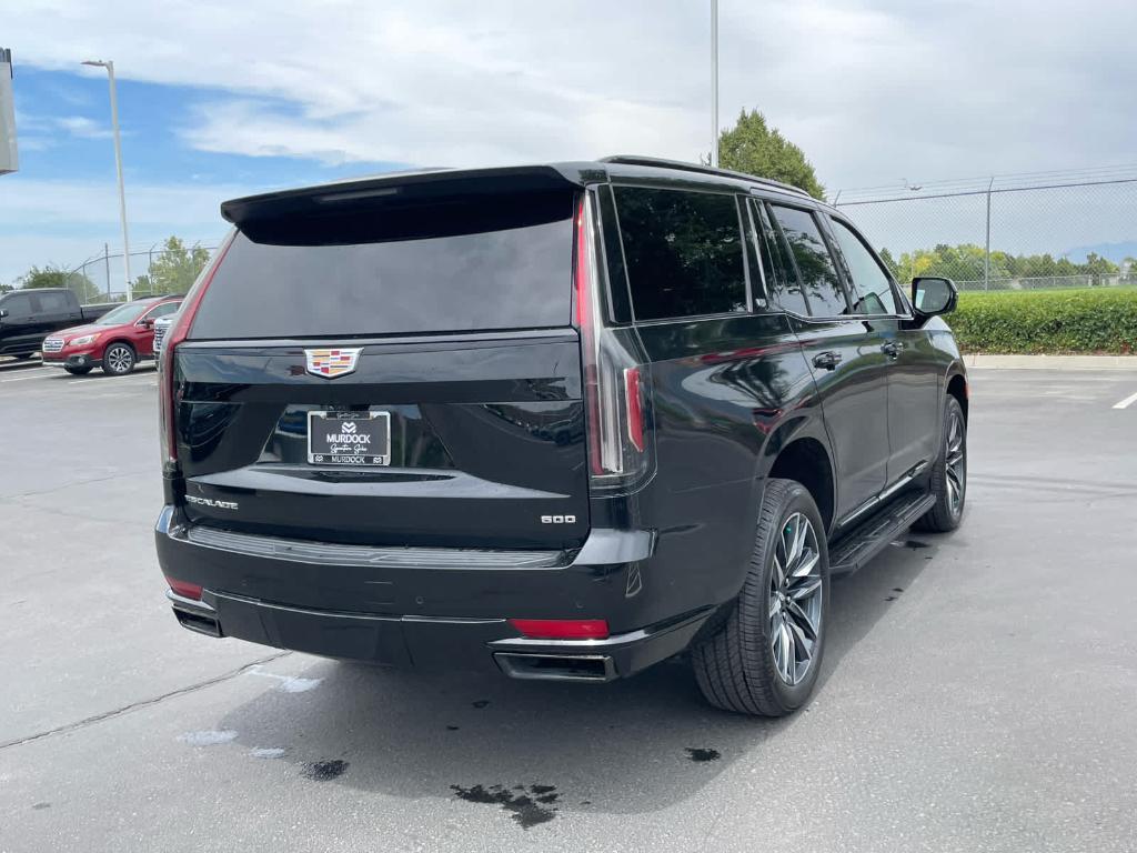 used 2023 Cadillac Escalade car, priced at $76,200