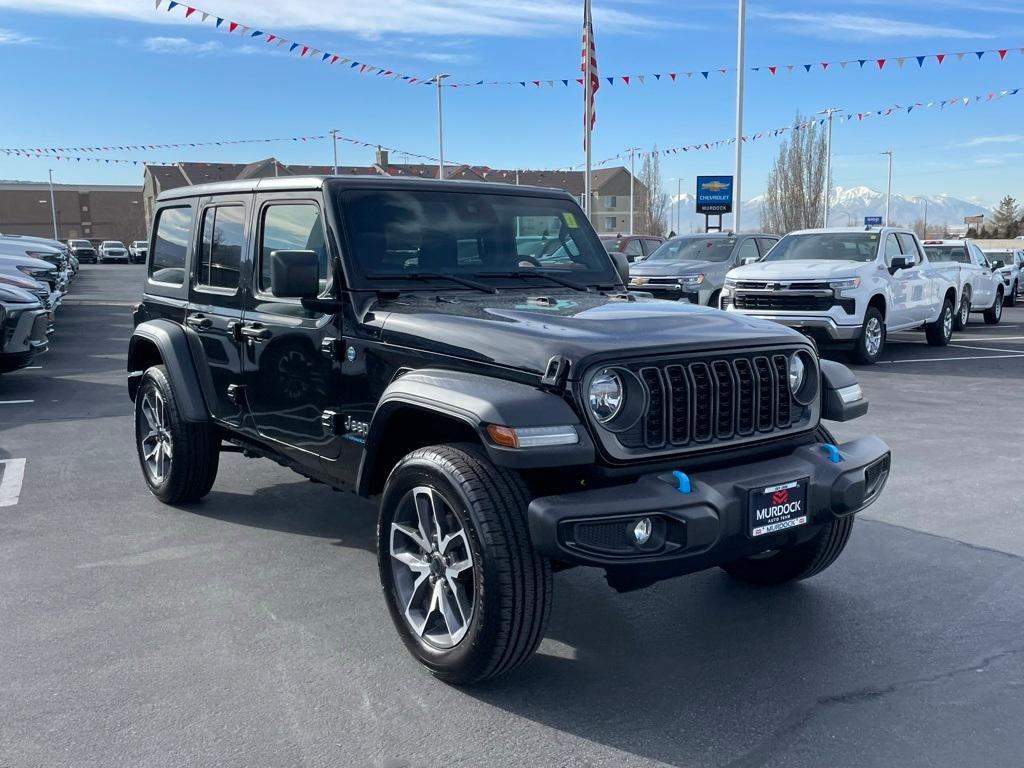 used 2024 Jeep Wrangler 4xe car, priced at $36,817