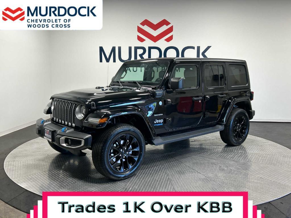 used 2022 Jeep Wrangler Unlimited 4xe car, priced at $37,900
