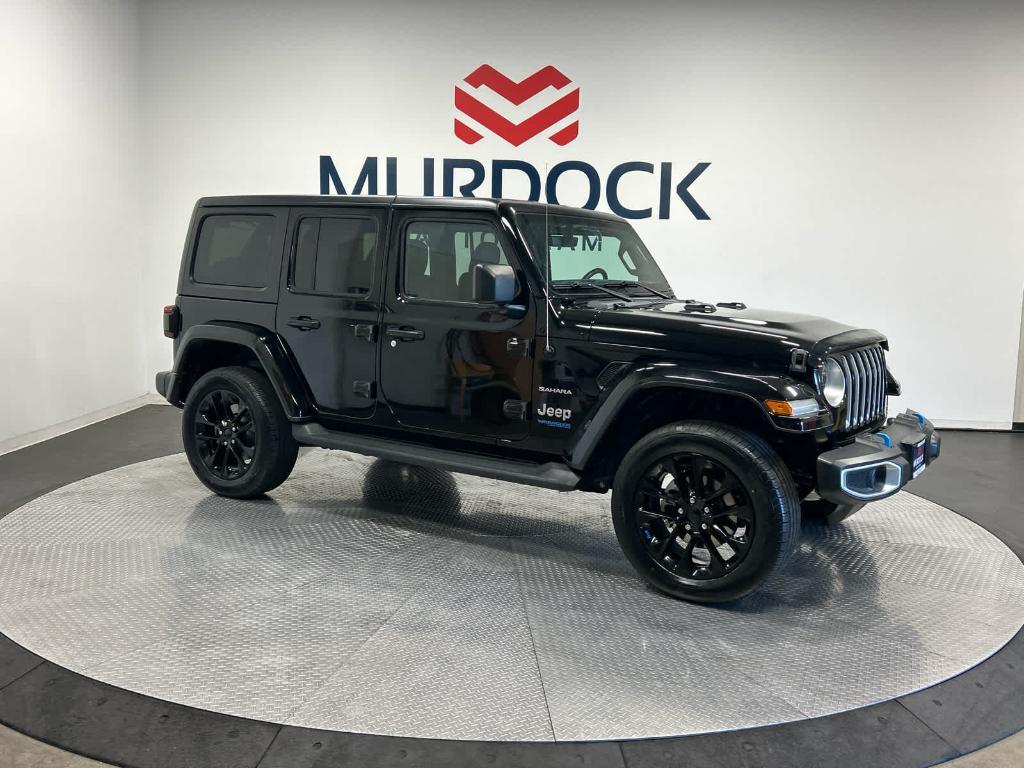 used 2022 Jeep Wrangler Unlimited 4xe car, priced at $37,900