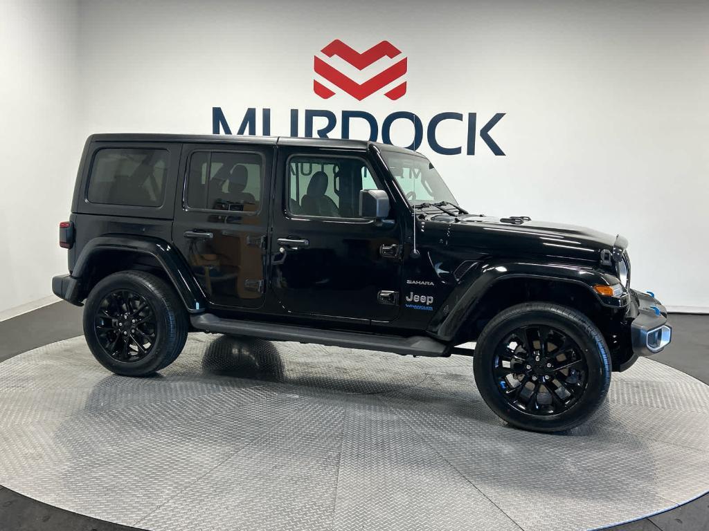 used 2022 Jeep Wrangler Unlimited 4xe car, priced at $37,900