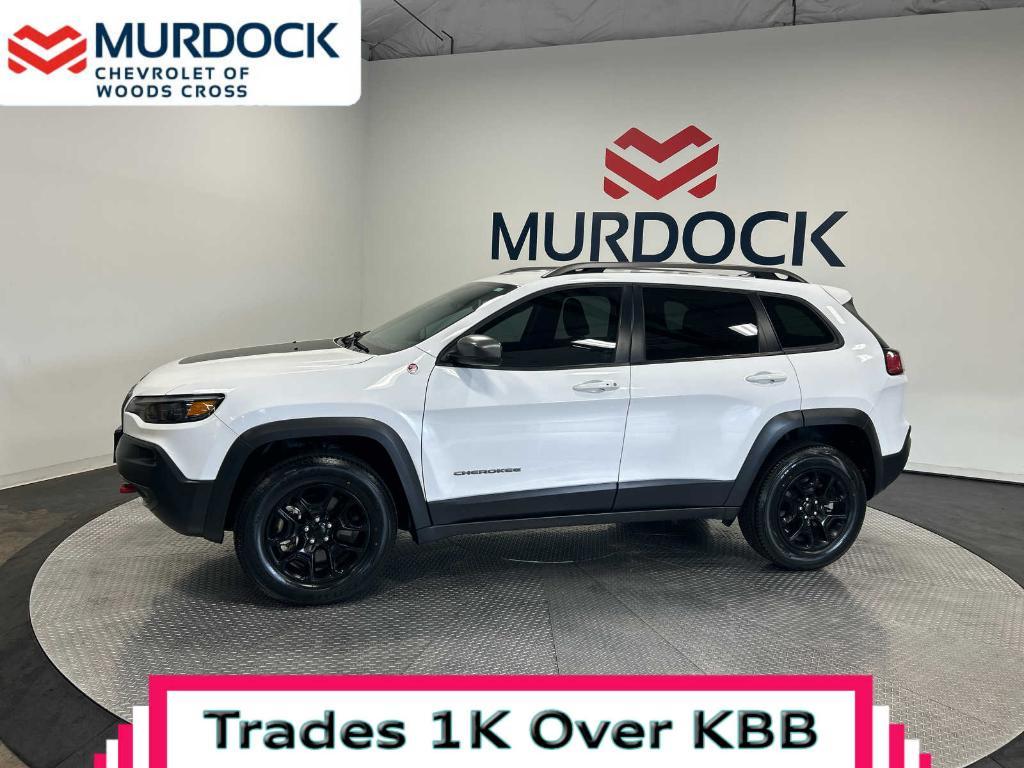 used 2021 Jeep Cherokee car, priced at $22,900