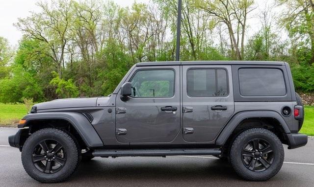 used 2021 Jeep Wrangler Unlimited car, priced at $31,999