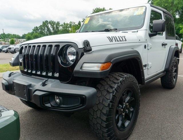 used 2021 Jeep Wrangler car, priced at $29,000
