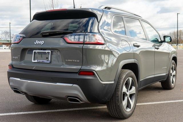 used 2021 Jeep Cherokee car, priced at $25,499