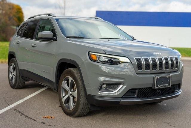 used 2021 Jeep Cherokee car, priced at $25,499