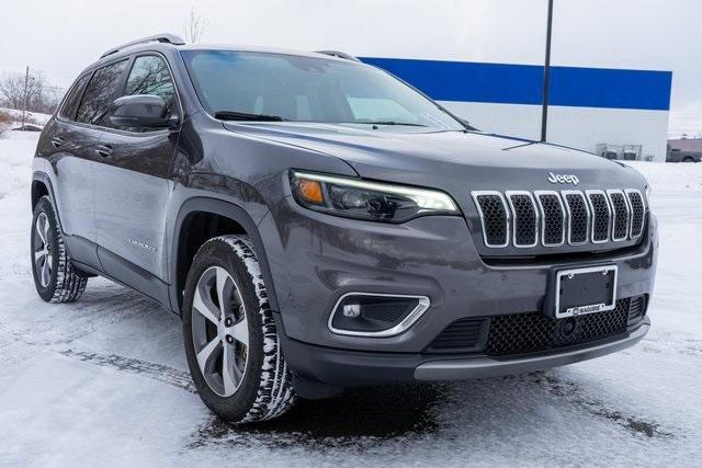 used 2021 Jeep Cherokee car, priced at $24,999