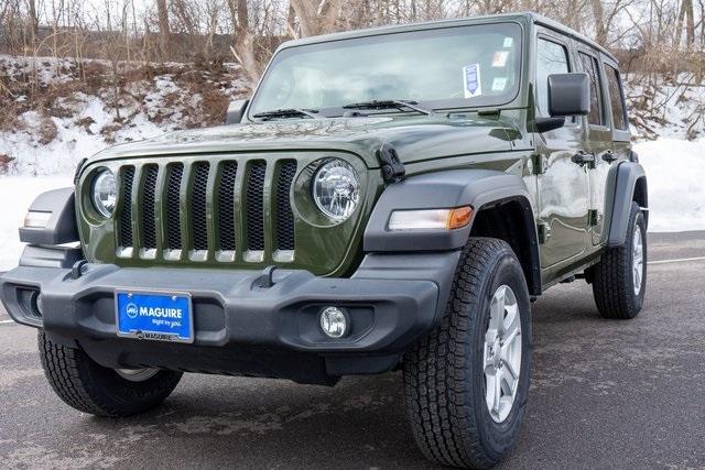 used 2021 Jeep Wrangler Unlimited car, priced at $27,000