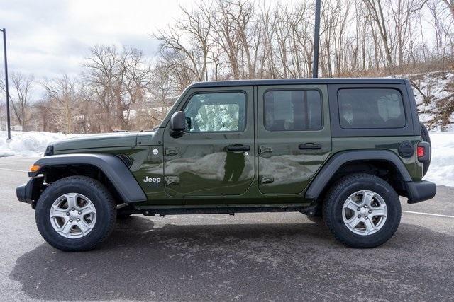 used 2021 Jeep Wrangler Unlimited car, priced at $27,000