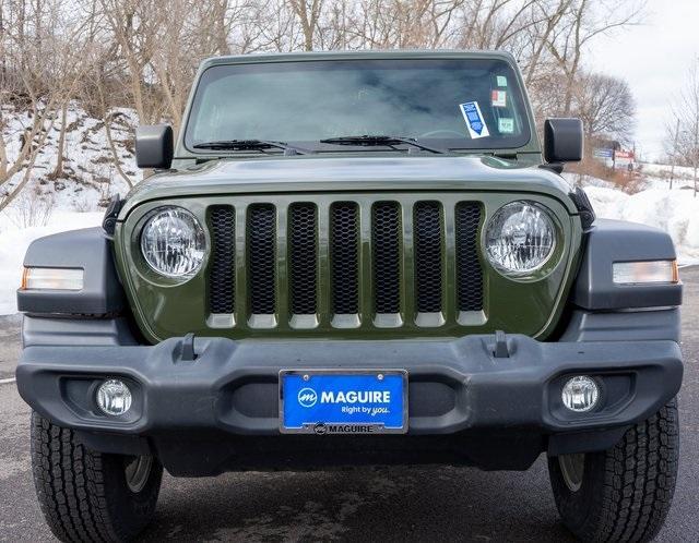 used 2021 Jeep Wrangler Unlimited car, priced at $27,000