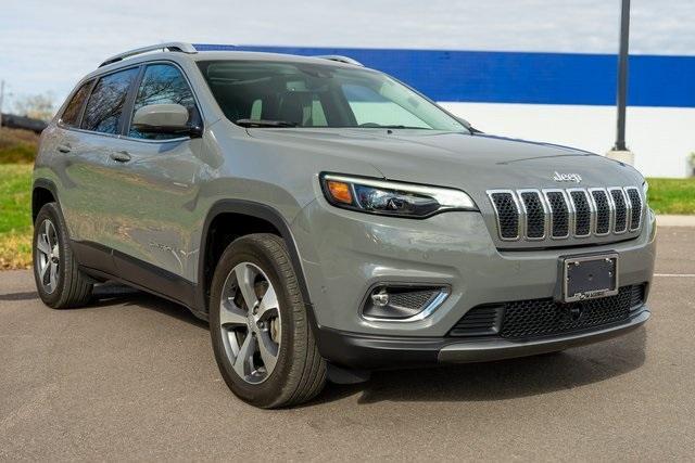 used 2021 Jeep Cherokee car, priced at $24,999