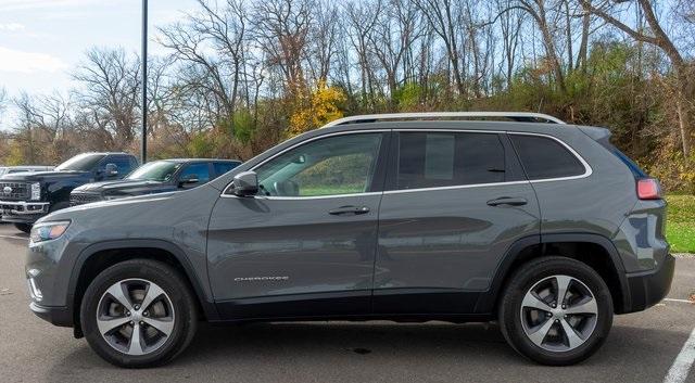 used 2021 Jeep Cherokee car, priced at $24,999