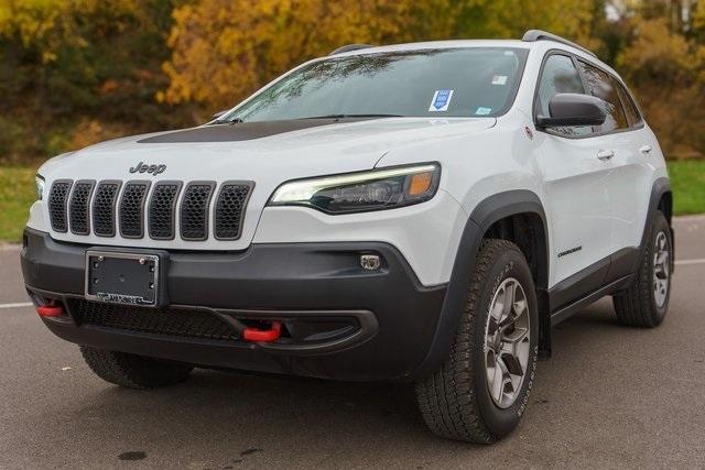 used 2021 Jeep Cherokee car, priced at $26,499