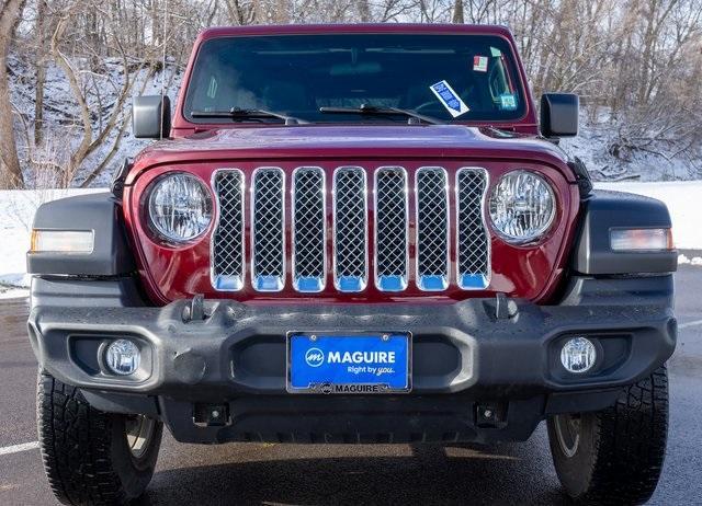 used 2021 Jeep Wrangler Unlimited car, priced at $27,999