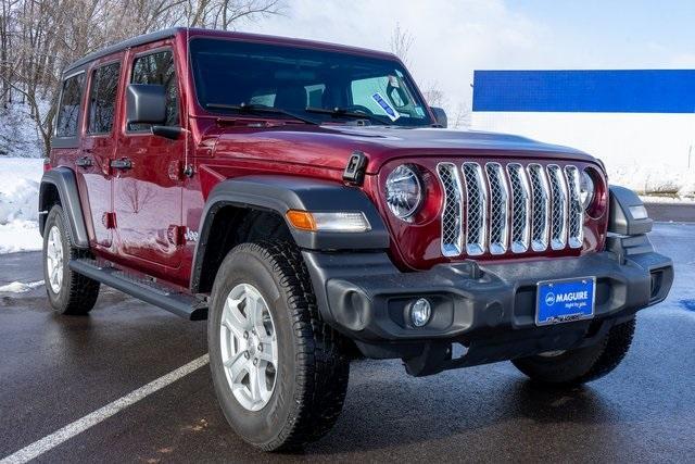 used 2021 Jeep Wrangler Unlimited car, priced at $27,999