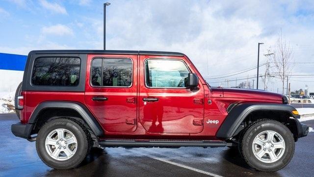 used 2021 Jeep Wrangler Unlimited car, priced at $27,999