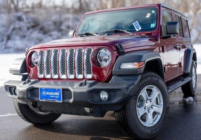 used 2021 Jeep Wrangler Unlimited car, priced at $27,999