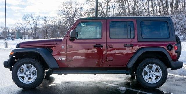 used 2021 Jeep Wrangler Unlimited car, priced at $27,999