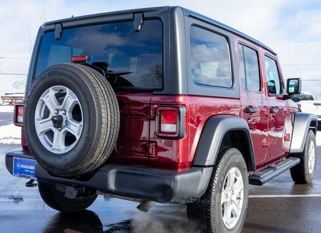 used 2021 Jeep Wrangler Unlimited car, priced at $27,999