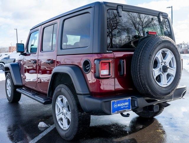 used 2021 Jeep Wrangler Unlimited car, priced at $27,999