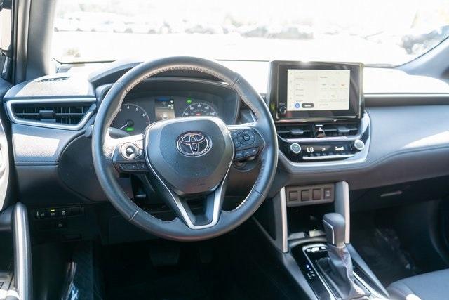 used 2024 Toyota Corolla Cross Hybrid car, priced at $29,999