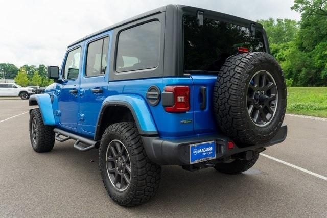 used 2021 Jeep Wrangler Unlimited car, priced at $35,499