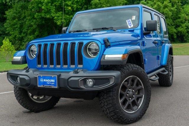 used 2021 Jeep Wrangler Unlimited car, priced at $35,499