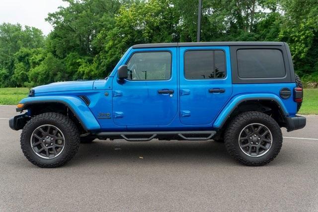 used 2021 Jeep Wrangler Unlimited car, priced at $35,499