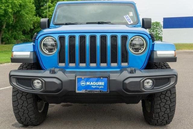 used 2021 Jeep Wrangler Unlimited car, priced at $35,499
