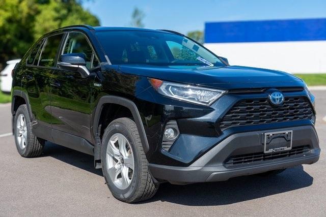 used 2021 Toyota RAV4 Hybrid car, priced at $27,999