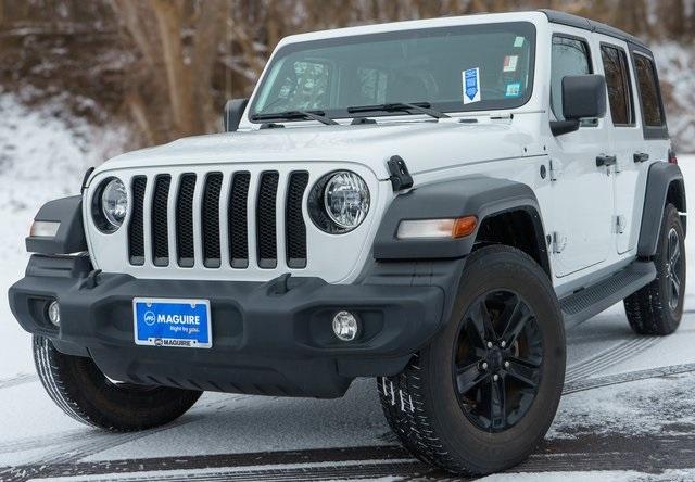 used 2021 Jeep Wrangler Unlimited car, priced at $32,799