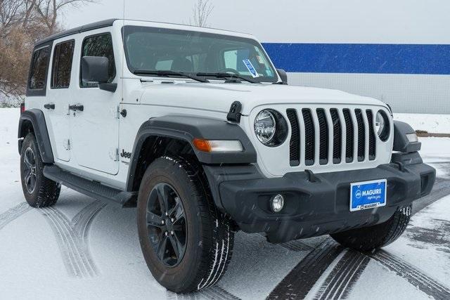 used 2021 Jeep Wrangler Unlimited car, priced at $32,799