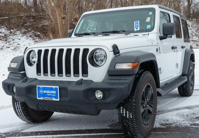 used 2021 Jeep Wrangler Unlimited car, priced at $32,799